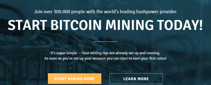 Start cloud mining at Genesis Today