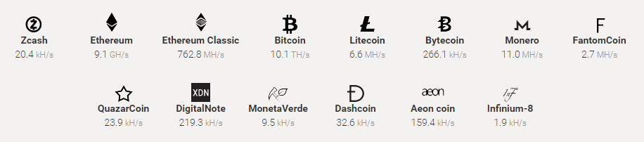 infinium-8 coin
