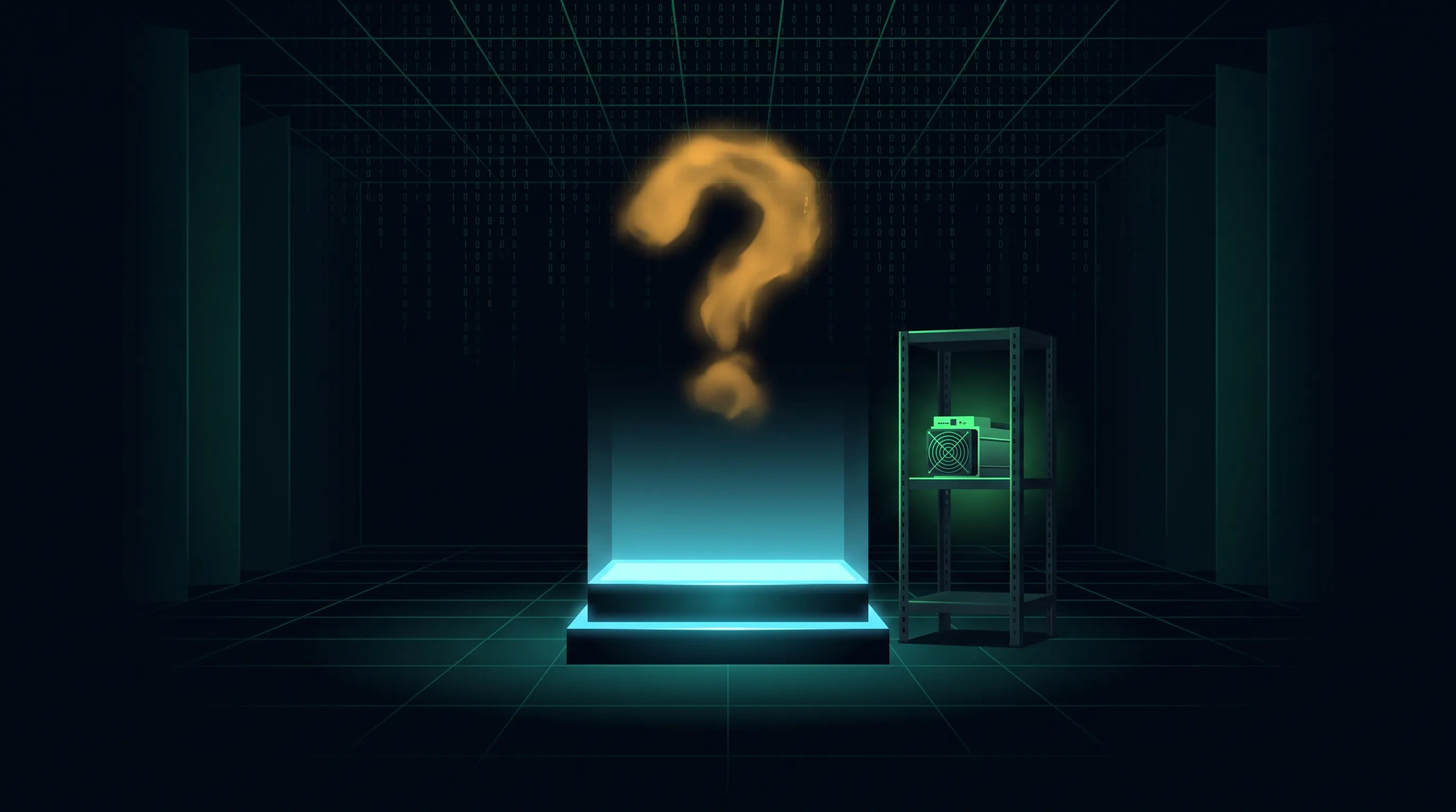 Illustration: Cash App has no cloud mining product while a miner runs elsewhere.