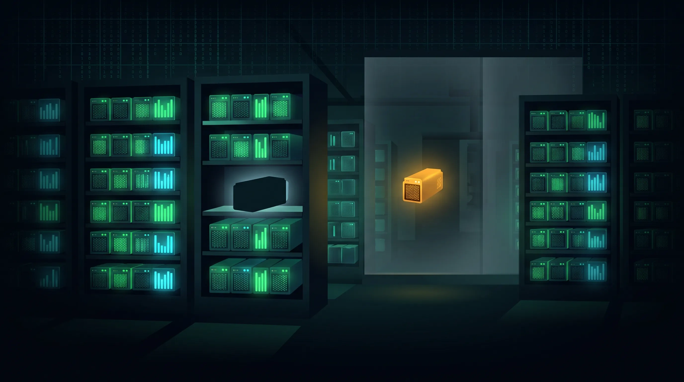 Illustration: Ledger has no cloud mining product while a miner runs elsewhere.