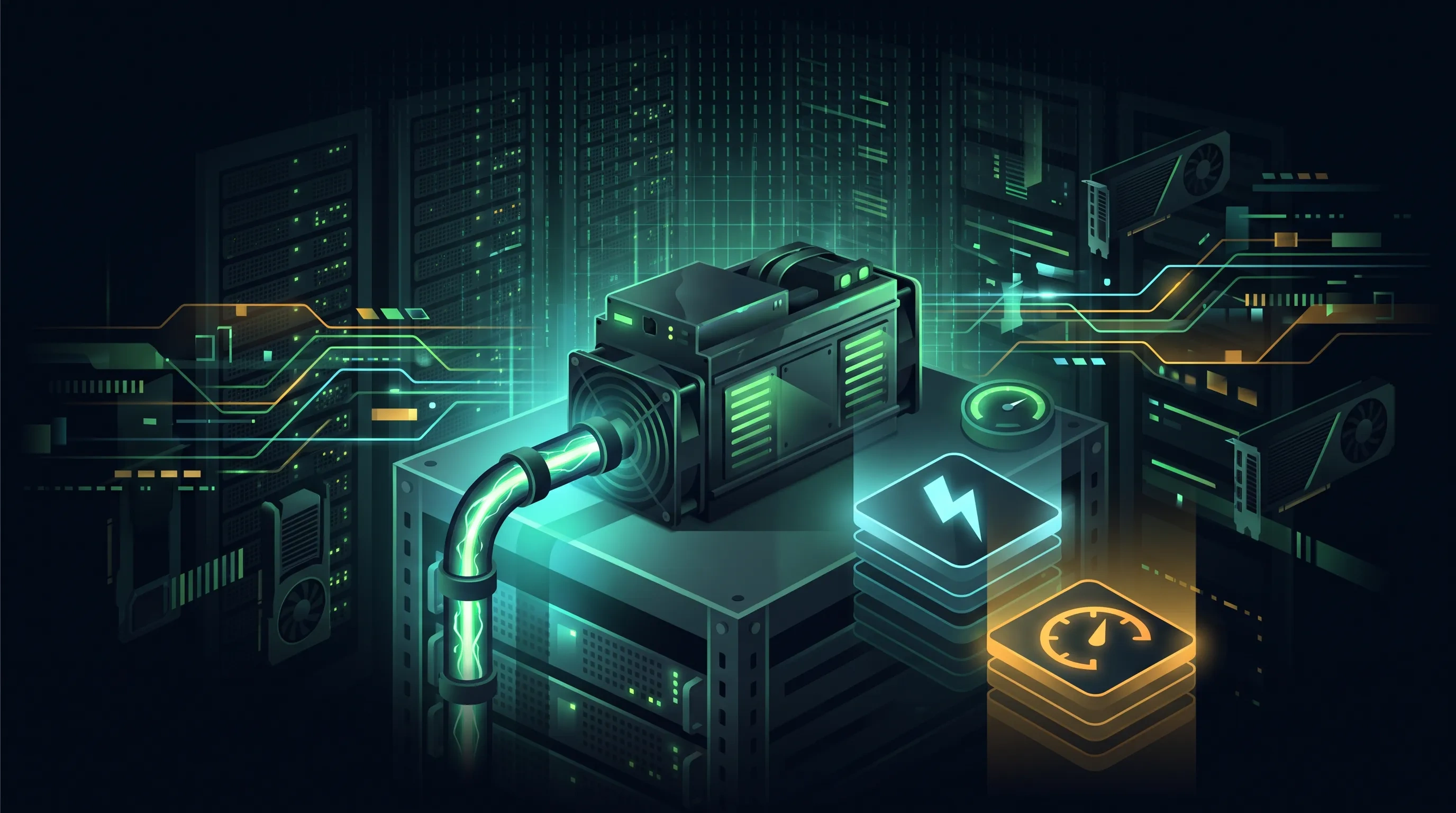 Illustration for ASIC Hosting Costs Explained: Power, Fees, Uptime