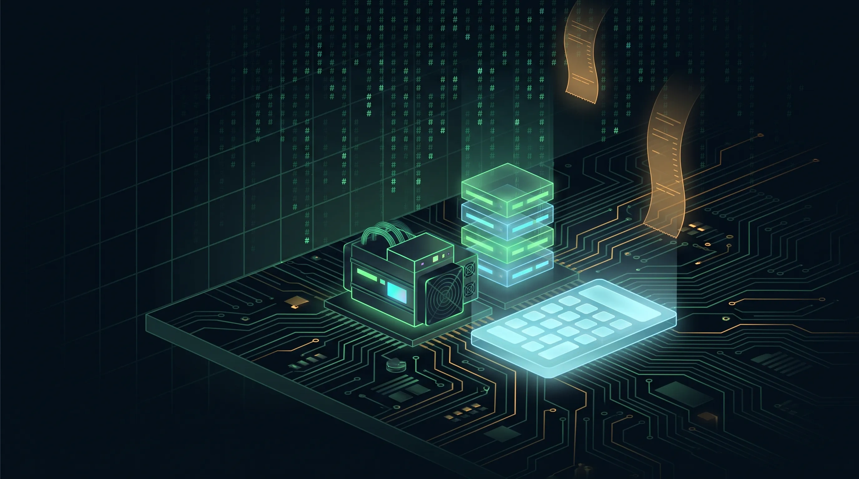 Illustration for How Mining and Cloud Contracts Are Taxed
