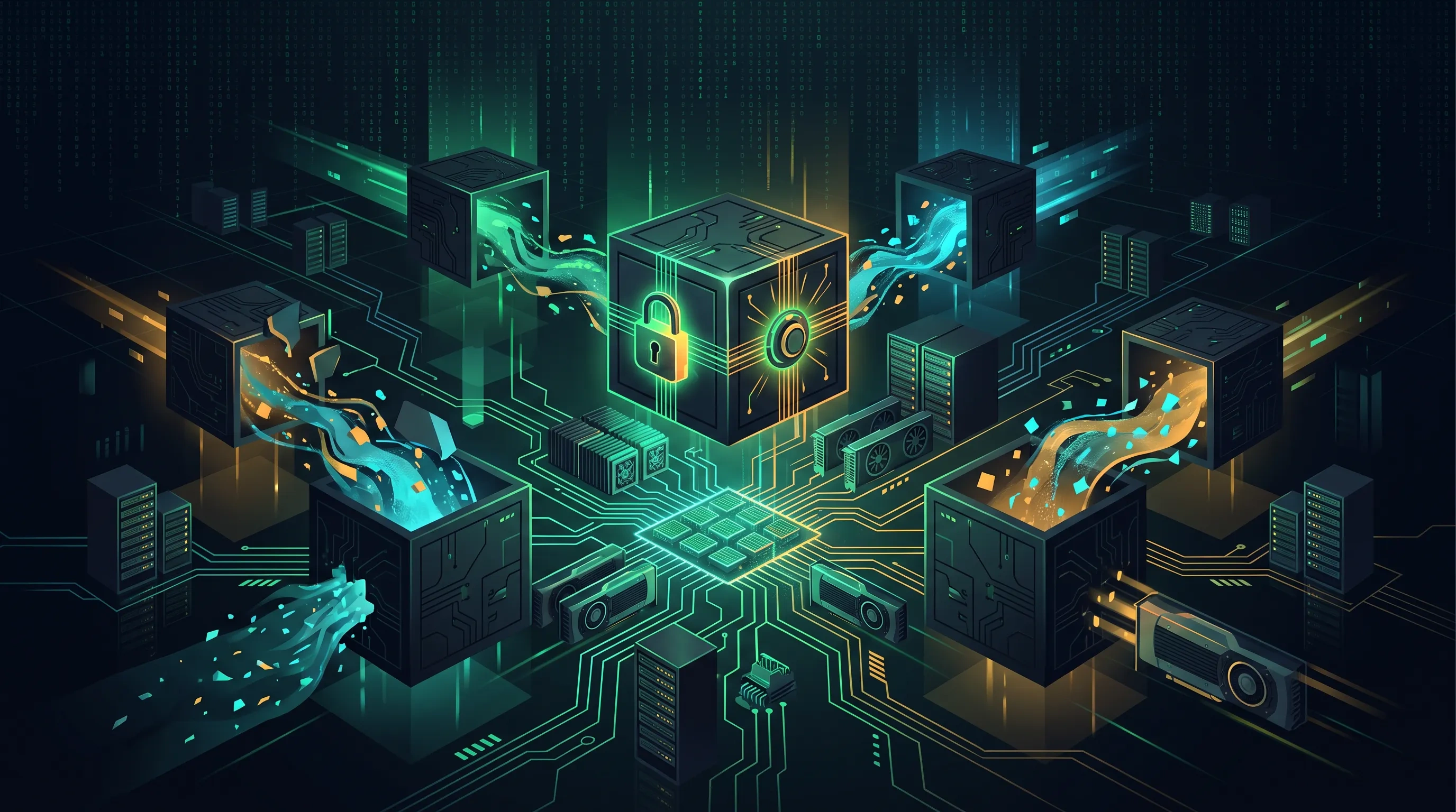 Illustration for Decentralized Storage Explained: Filecoin, Arweave, Storj