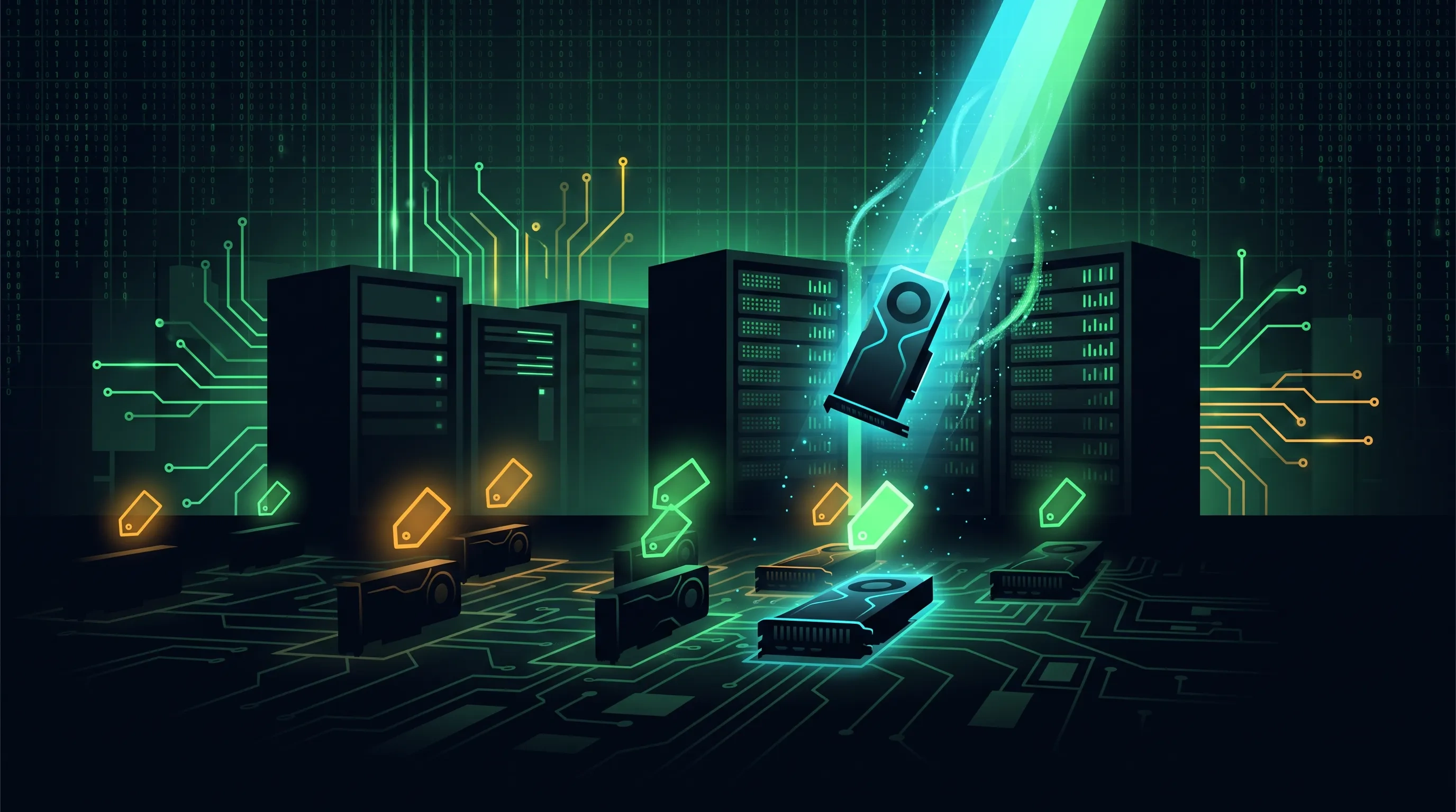 Illustration for How to Rent GPUs Cheaply (Without Getting Burned)