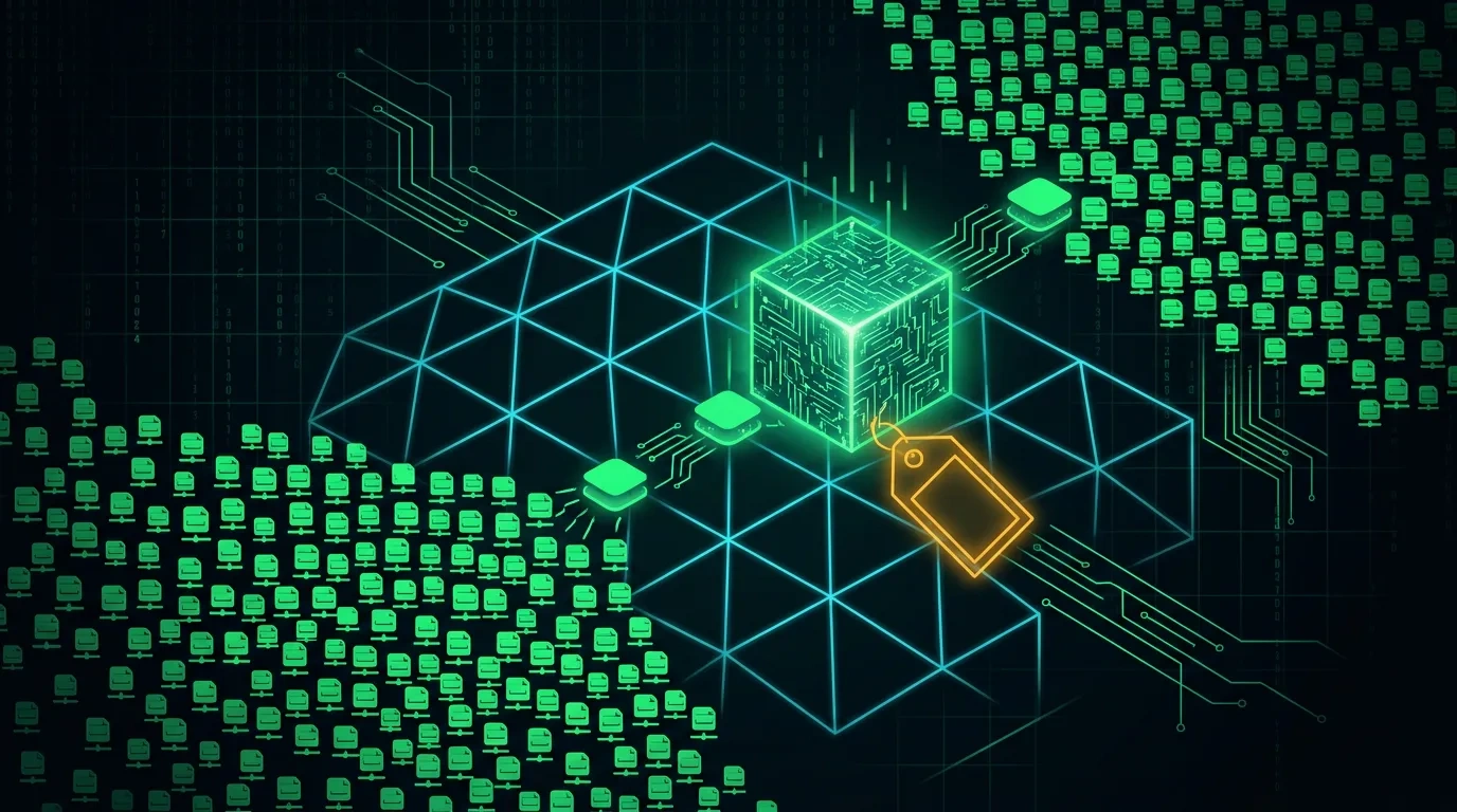 Editorial illustration for the BTFS (BitTorrent File System) meta-review
