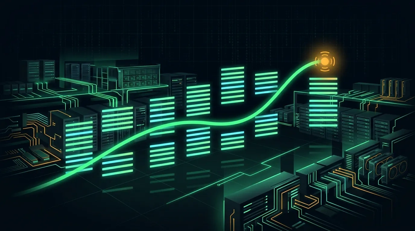 Editorial illustration for the Luxor Technology (Hashrate Derivatives + Hashrate Index) meta-review