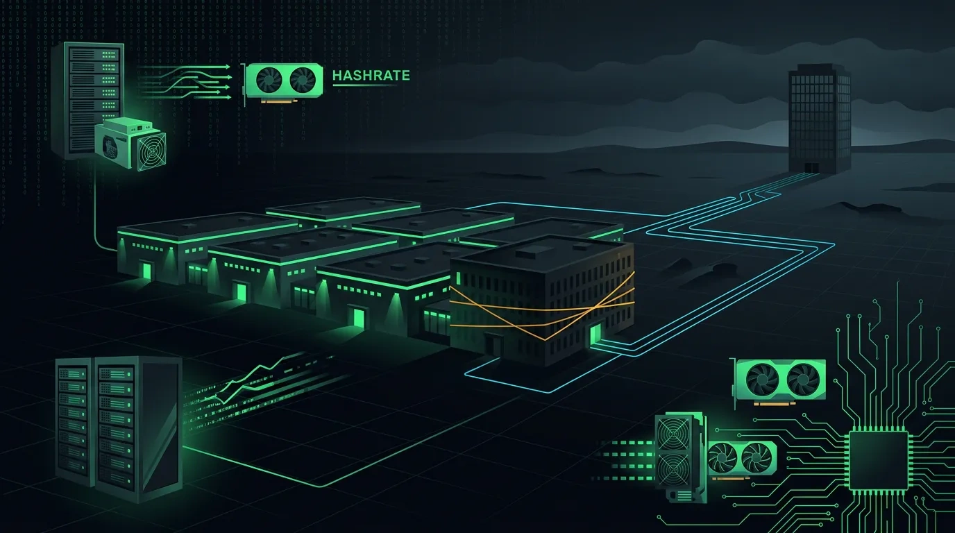 Editorial illustration for the Mawson Infrastructure (rebranded: Big Digital Energy) meta-review