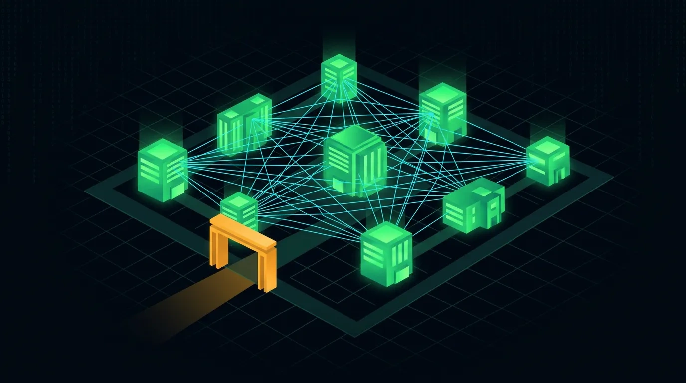 Editorial illustration for the P2P.org meta-review