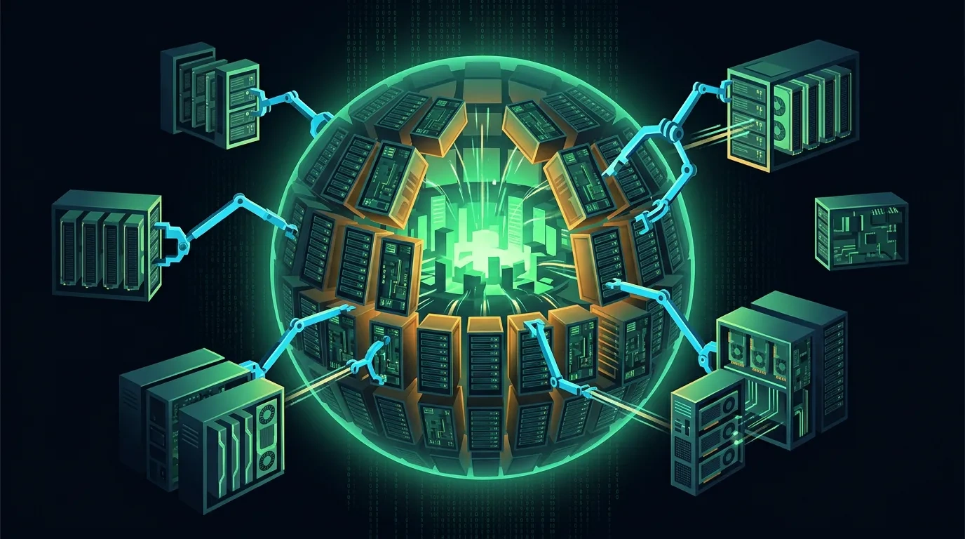 Editorial illustration for the Spheron Network meta-review