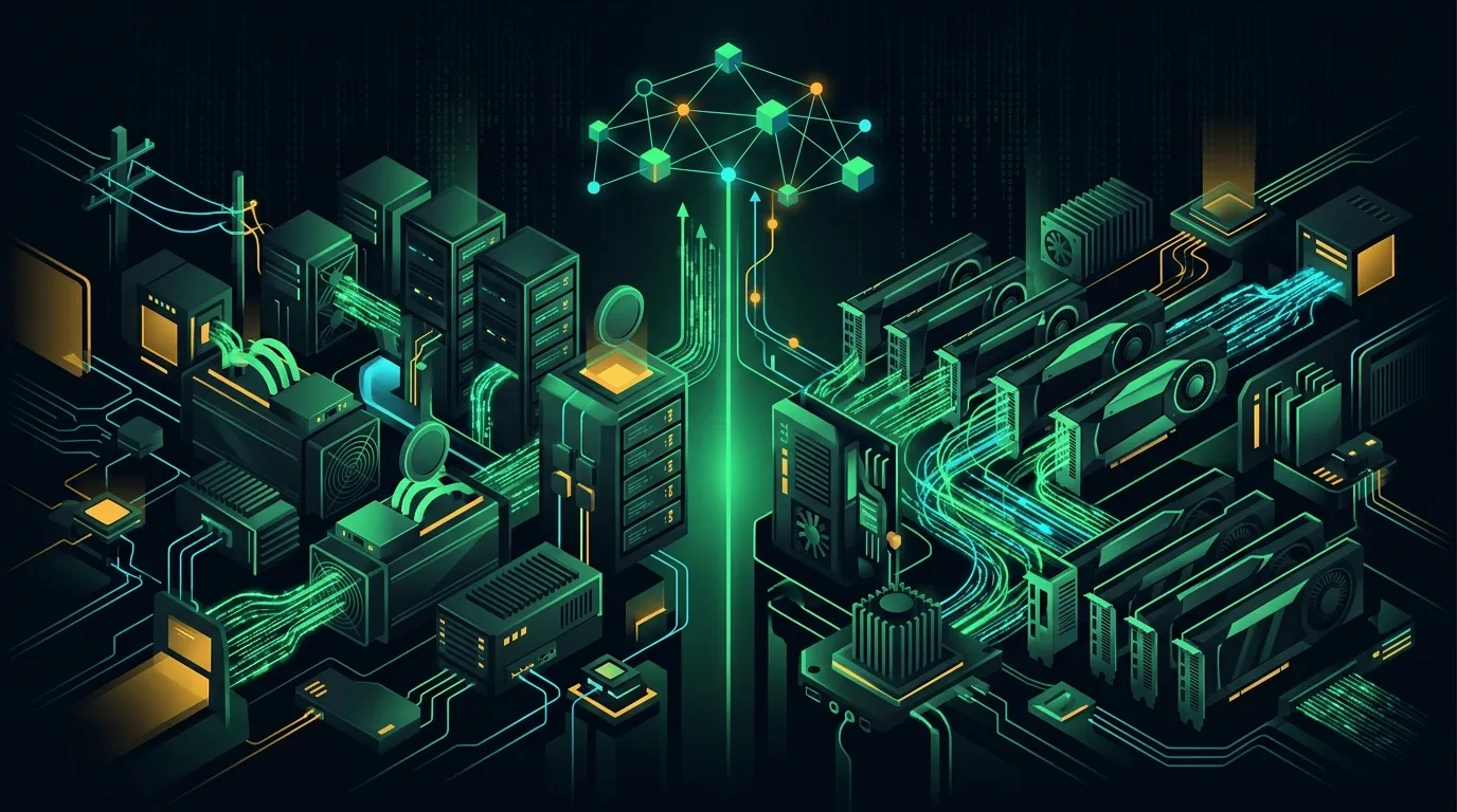 Editorial illustration for the Stacks BNS (.btc names) meta-review